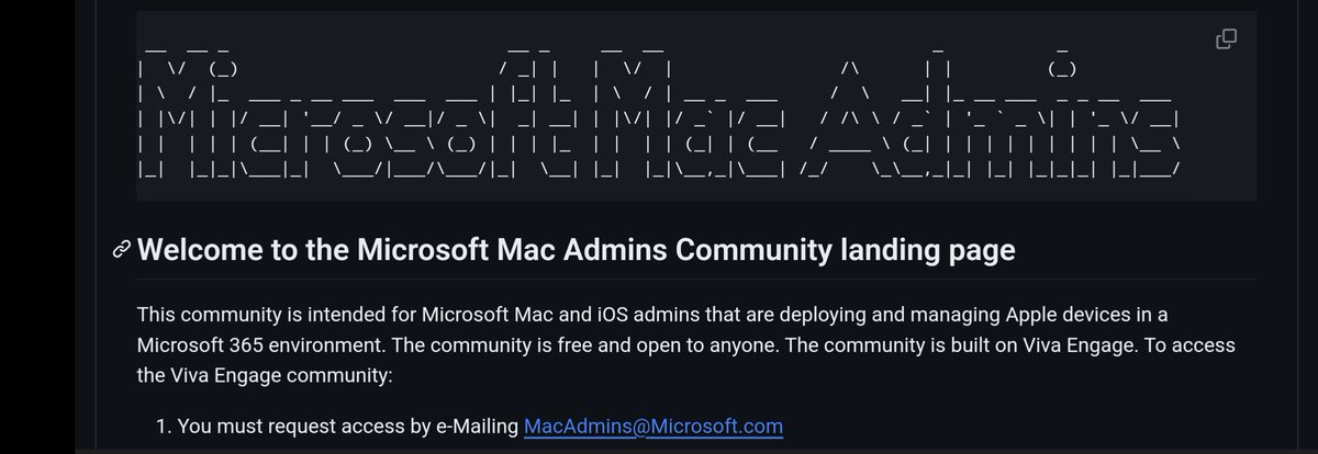 NathanMcNulty's tweet photo. Very cool! I somehow missed these sample scripts.

I also learned there's a Microsoft Mac Admins group. Might be useful when we can't find things on Jamf Nation or the Mac Admins Slack :p

https://t.co/fq2OBUPSQ2 https://t.co/uWrX2NK283