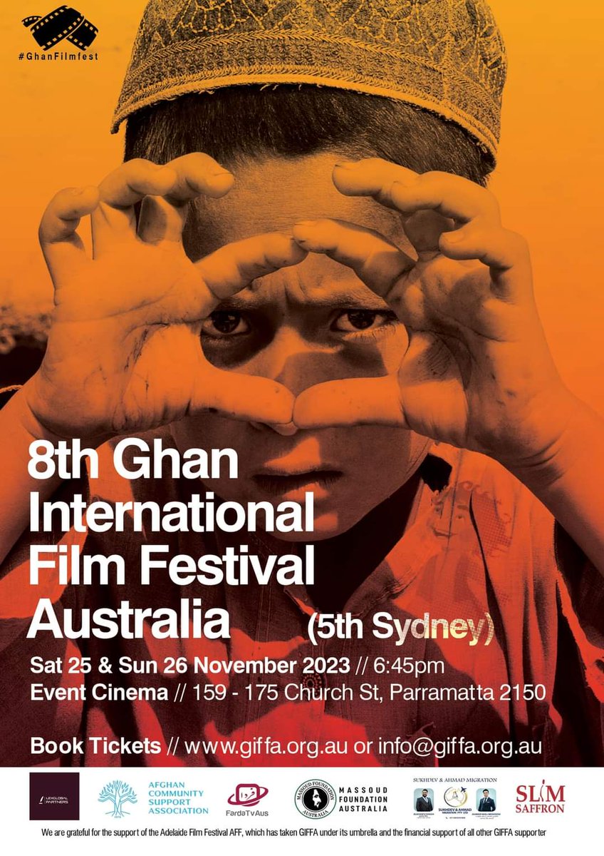 📢 Afghanistan Film Festival (GIFFA) SYDNEY Only 3 days to The Ghan International Film Festival Australia, Sydney screening. What a journey it has been so far. Began from a small office in the corner of downtown of Adelaide. Now GIFFA is traveling to three cities, Adelaide,…