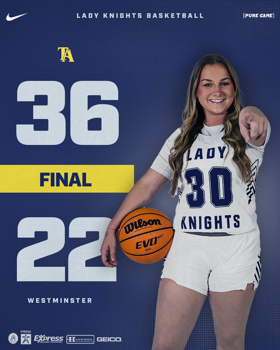 🏀𝙇𝘼𝘿𝙔 𝙆𝙉𝙄𝙂𝙃𝙏𝙎 𝙒𝙄𝙉 𝙎𝙀𝘼𝙎𝙊𝙉 𝙊𝙋𝙀𝙉𝙀𝙍🏀
Congratulations to Coach Emmett Thomas on win #1 at Tuscaloosa Academy.
Carley King led with 18. Sally Poole (6), Tootsie Burchfield (5) &amp; Molly Corder (5) contributed to the TA win tonight. #RTGK <a href="/carlyking2024/">Carly King</a>