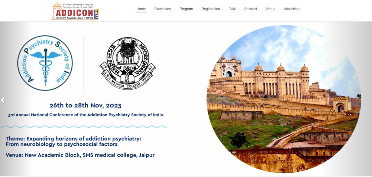 anikala's tweet image. For colleagues attending the 3rd Annual Conference of Addiction Society of India at Jaipur
(November 25-28, 2023).

Please do come.
Nov. 27 at 9-9.45 AM
Venue : SMS Auditorium, New Academic Block, Jaipur.
Plenary Talk- &quot;Role of social anomie in peaking of
addictions: Curious case…
