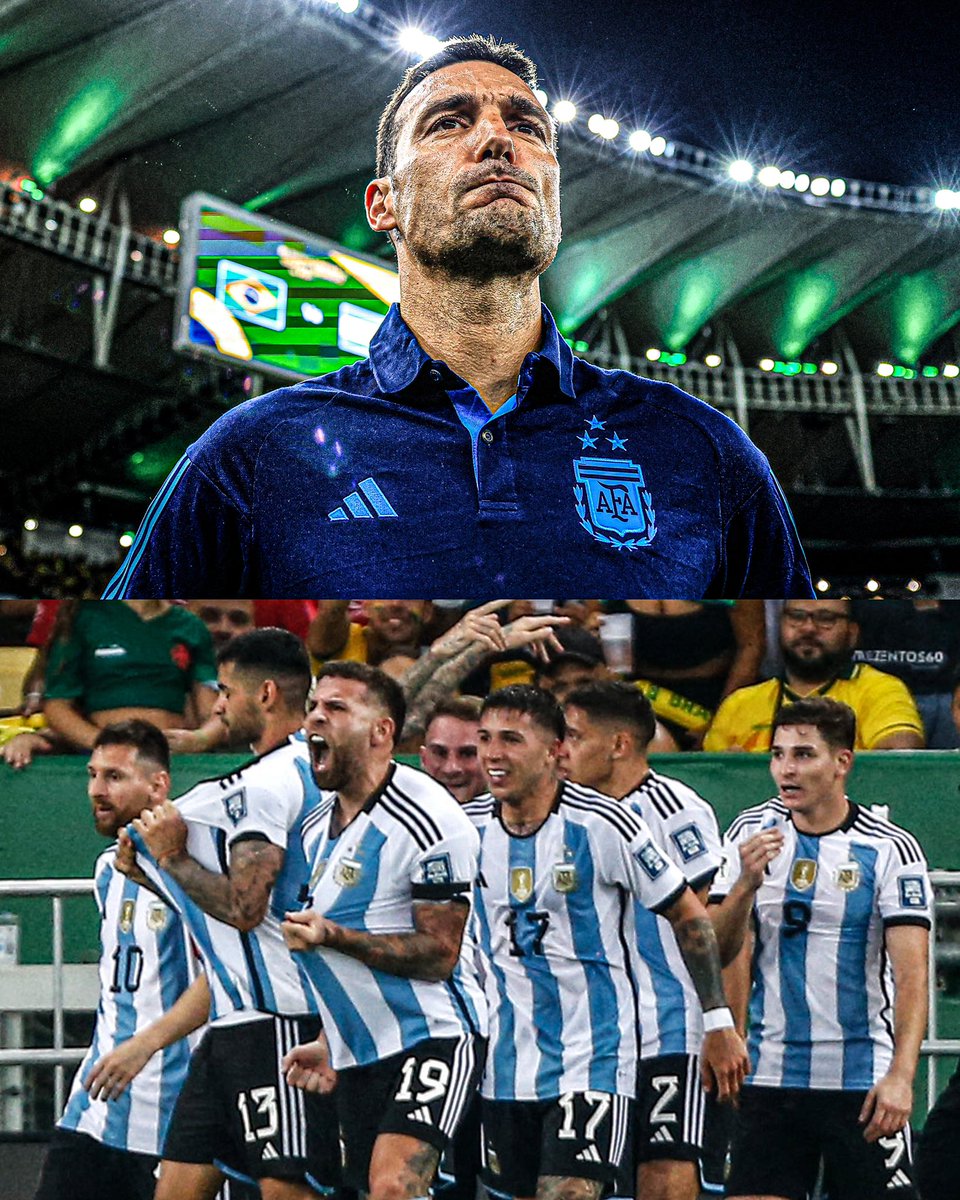🇦🇷🌟 ARGENTINA le ganó 1-0 a Brasil en EL MARACANÁ y le propinó la PRIMERA DERROTA COMO LOCAL EN SU HISTORIA POR ELIMINATORIAS. 

Respeten al campeón del mundo. 🚬