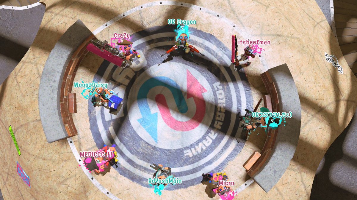 OctoRoyals's tweet photo. That's a wrap. Going 3-5 (us-them) against ASC Niji~K in the first round bracket. GGs to them and we wish them luck in their future sets. We had tons of fun competing in LUTI and met some new friends along the way, and thanks to all who have competed. Members in replies. https://t.co/n2lAED5EGp
