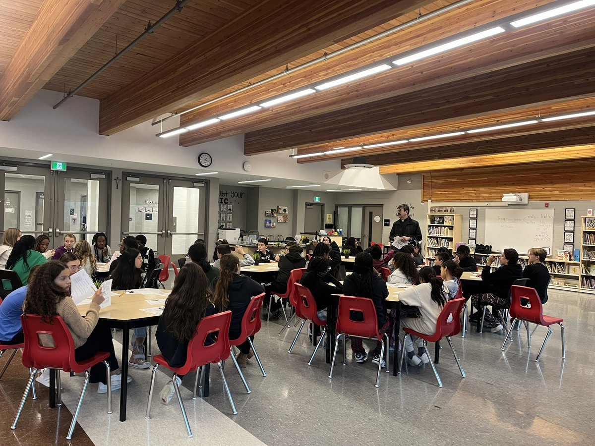 Thank you to Father John for preparing our Grade 7 students for Confirmation and for speaking about Sacred Scripture. <a href="/St_EVAN_Caledon/">St. Evan Catholic Elementary School</a> <a href="/MorizioClass/">Ms. Morizio</a>