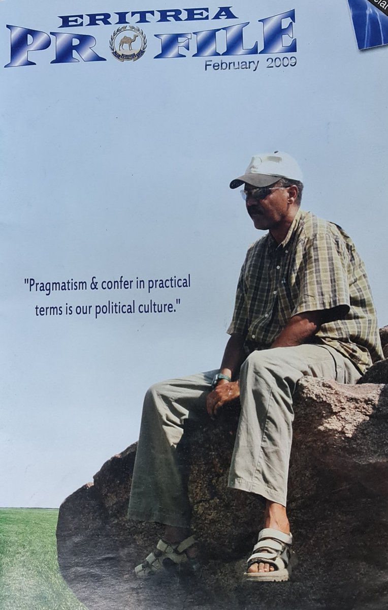 EriPrism's tweet image. &quot;It isn&apos;t in our nature to entertain childish squabbles..... There&apos;s no reason for us to go to war....&quot; #Eritrea Pr. Isaias, February 2009.

Referring to unprecedented provocation by a neighbour that yielded to #US mercenarying job. Different context, relevant to our times.