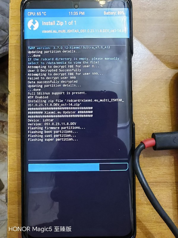 fabrizio_degni's tweet photo. Hello, it is the root directory of my #Xiaomi13Ultra... did you see something new? 😎Pretty excited for shifting to the new #Xiaomi's #HyperOS.
The codename of the unit is #ishtar and the rom installed the https://t.co/piY64Vmf7z.
#xiaomi #modding #custom #xiaomieu https://t.co/YThAWeKqLC