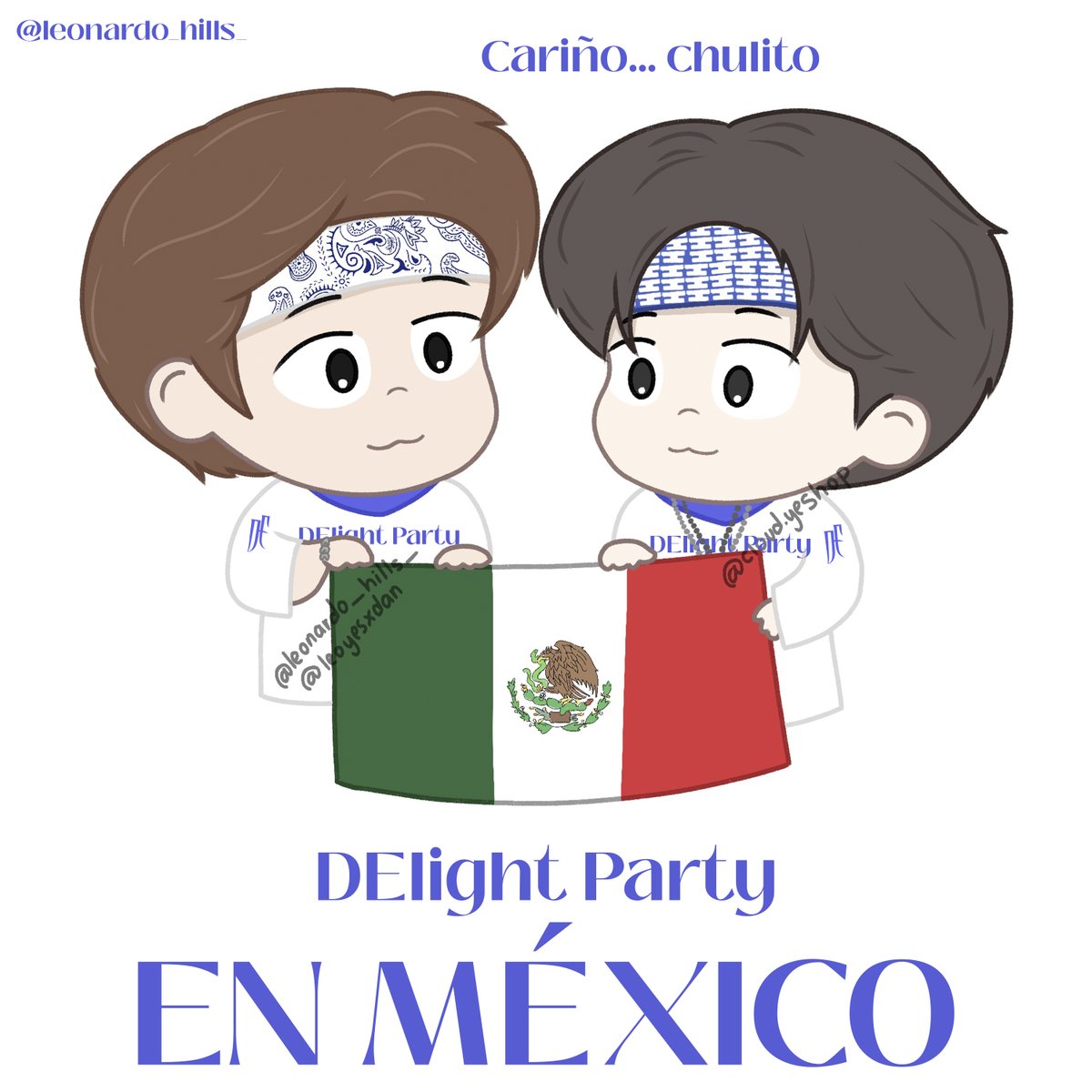 leoyesxdan's tweet photo. SUPER JUNIOR D&amp;E DElight Party in MEXICO!!! Thank you guys! Cariño... Chulito!!!...💙💙 

#슈퍼주니어DnE #SuperJuniorDnE #동해 #DONGHAE #은혁 #EUNHYUK #DElight_Party_in_MEXICOCITY https://t.co/w43cGlT0Jn