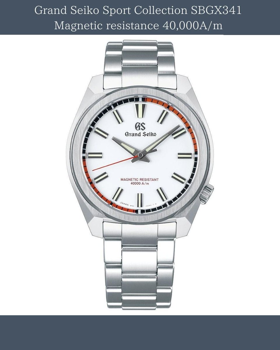 solidstorejapan's tweet image. 【Grand Seiko Sport Collection SBGX341 Magnetic resistance 40,000A/m】

#GrandSeiko #SportCollection #SBGX341 #Magneticresistance 
#watches #wristwatch #watchaddict #luxurywatches #japanesewatch
#ebay #ebaystore #ebayseller #ebaywatches