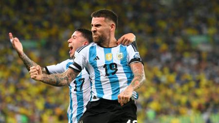 periodismobsas's tweet photo. Con gol de Otamendi, Argentina venció a Brasil en el Maracaná y le sacó el invicto de local en Eliminatorias https://t.co/GCH5EGin14 #SeleccionArgentina #Messi #GOAT #Dibu #Argentina #otamendi #Scaloneta #Brasil #RioDeJaniero #Eliminatorias #Scaloni #brazucas #DePaul #dibu #Fifa https://t.co/hsNyzLPVUe
