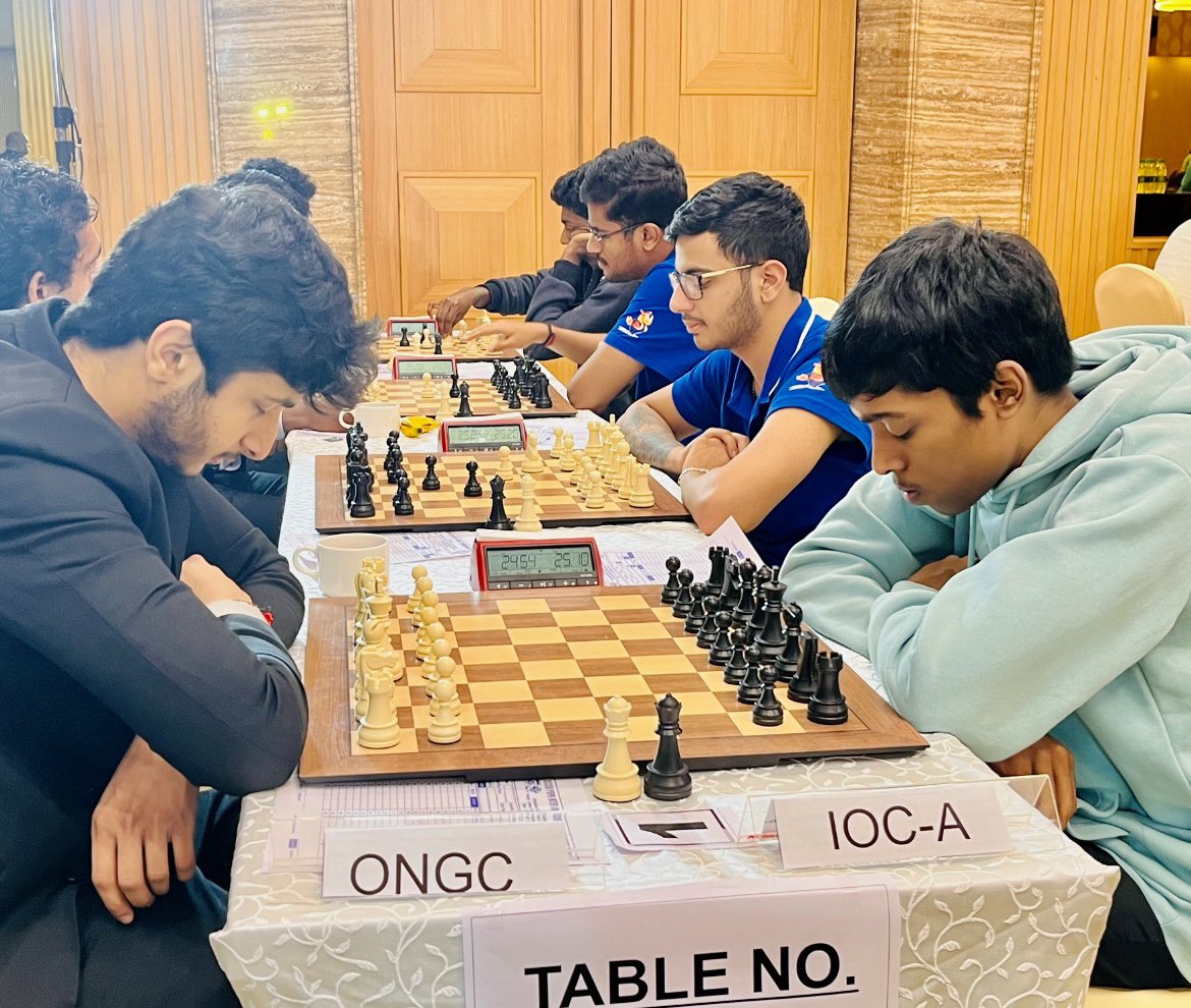 ChessBase India on X: Praggnanandhaa (@rpragchess) clinches Gold
