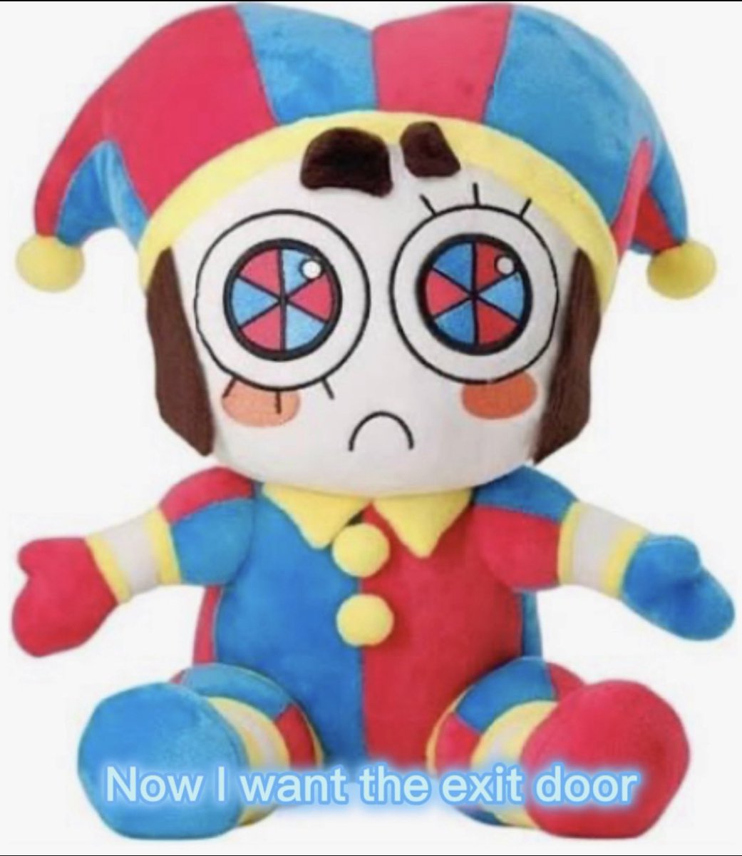 ThatUser_GT's tweet image. The Amazing Digital Circus Meme : Bow I want the exit door