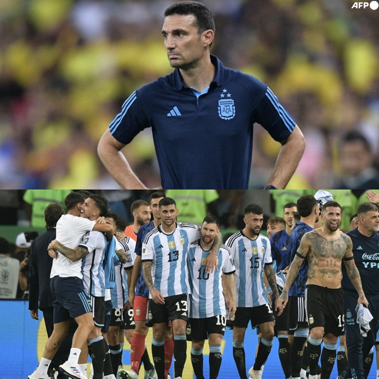 InvictosSomos's tweet photo. Argentina con Lionel Scaloni como DT:

➦ Campeones del mundo tras 36 años de sequía.
➦ Campeones de América tras 28 años de sequía.
➦ Campeones de la Copa de Campeones.
➦ Mejor racha invicta (36 partidos) en la historia de La Albiceleste.
➦ Primera selección que derrota a Brasil en su casa por eliminatoria mundialista.
➦ Vencieron a Brasil en una final disputada en Brasil.
➦ Vencieron a Francia en una final.
➦ Vencieron a Italia en una final en Wembley.

En cuanto a resultados, LA MEJOR SELECCIÓN ARGENTINA DE TODA LA HISTORIA.