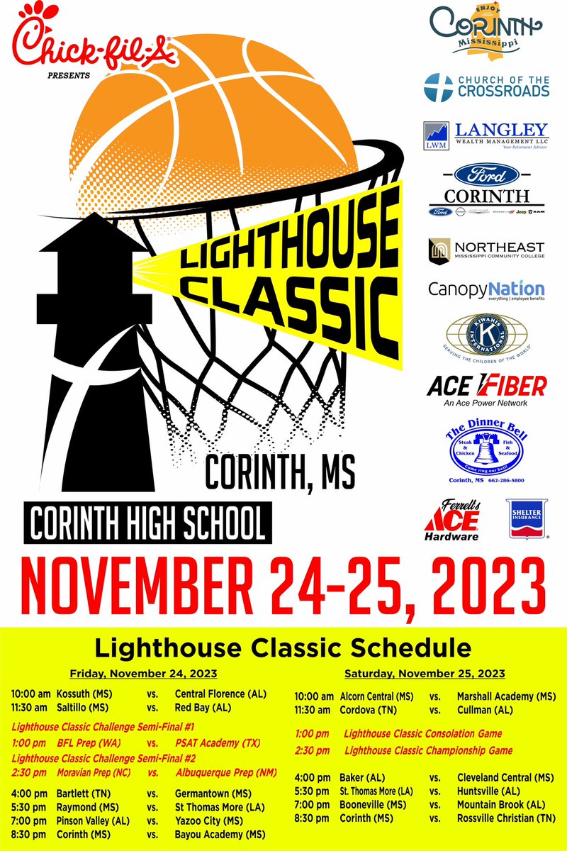 L_HouseClassic's tweet photo. We are so blessed to have such wonderful and generous sponsors ‼️‼️ If you have a choice, please support these businesses…they certainly give back to the community!
#3DaysAndCounting
#ChicfilATitleSponsor
#GreatPresentingSponsors https://t.co/xeMyrfchur