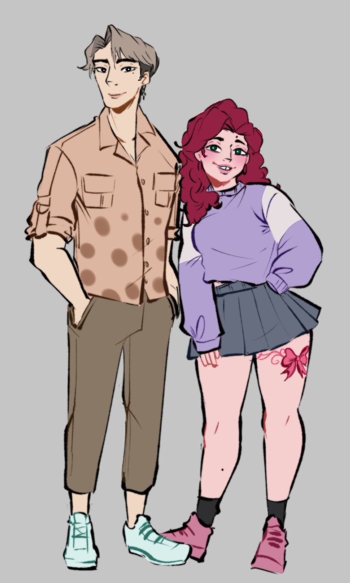 _minthe_draws's tweet photo. spring outfits🔭🌺
#wakuu #coralisland #spaceflower https://t.co/XZb6AvNafR