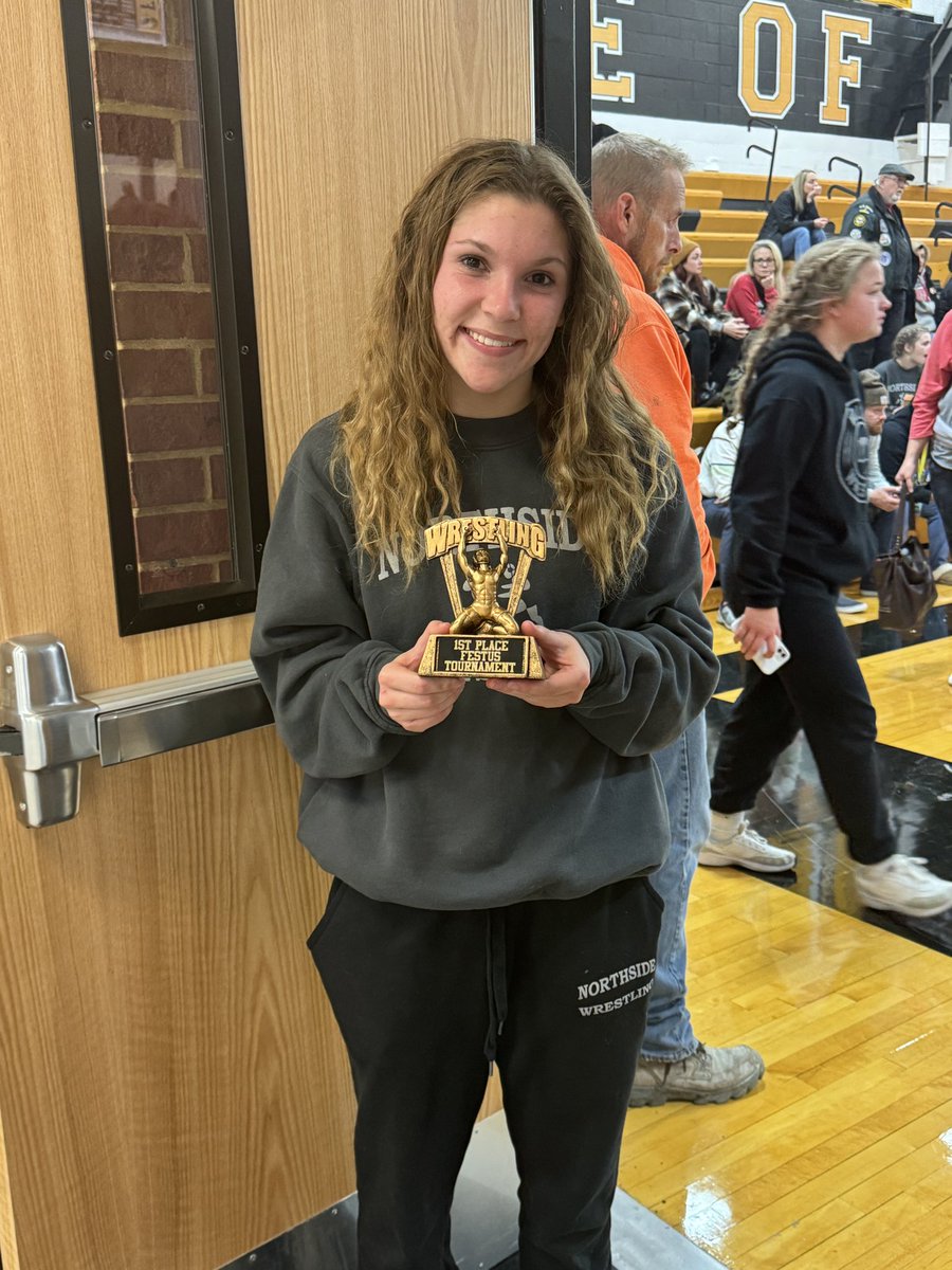 Rusty_Monkey630's tweet photo. Win #3 and a FIRST PLACE FINISH 🏆for Jailyn Ebert at the Festus Girls Scramble! @jailynebert3 @missouriwrestle @fznactivities @smccormick630 #girlswrestle #fznpanthers #countdownto100wins #16left https://t.co/T78d58p8mN
