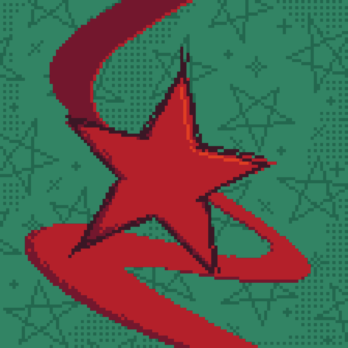 SSoapy042's tweet photo. Over and Over 🌟

#pixelart #pixelartist #aseprite #asepriteart #asepriteartist #fyp #fypシ #thealtons #overandover https://t.co/U9cO2lspSV