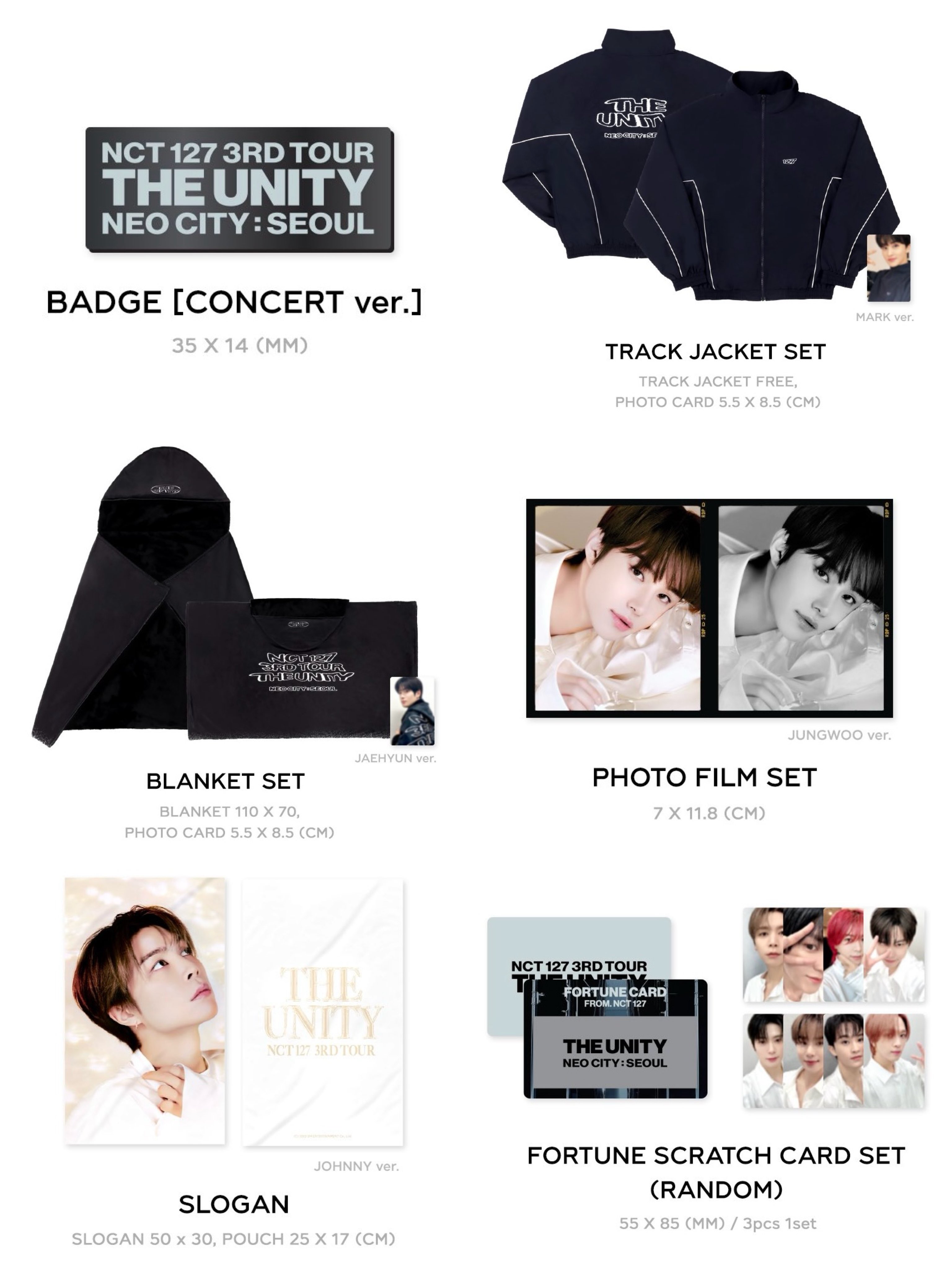 nct 127 the unity 未開封　トレカ　コンプリートセット Yahoo!オークション - nct127 プレミアムシート専用オリジナルグッズ