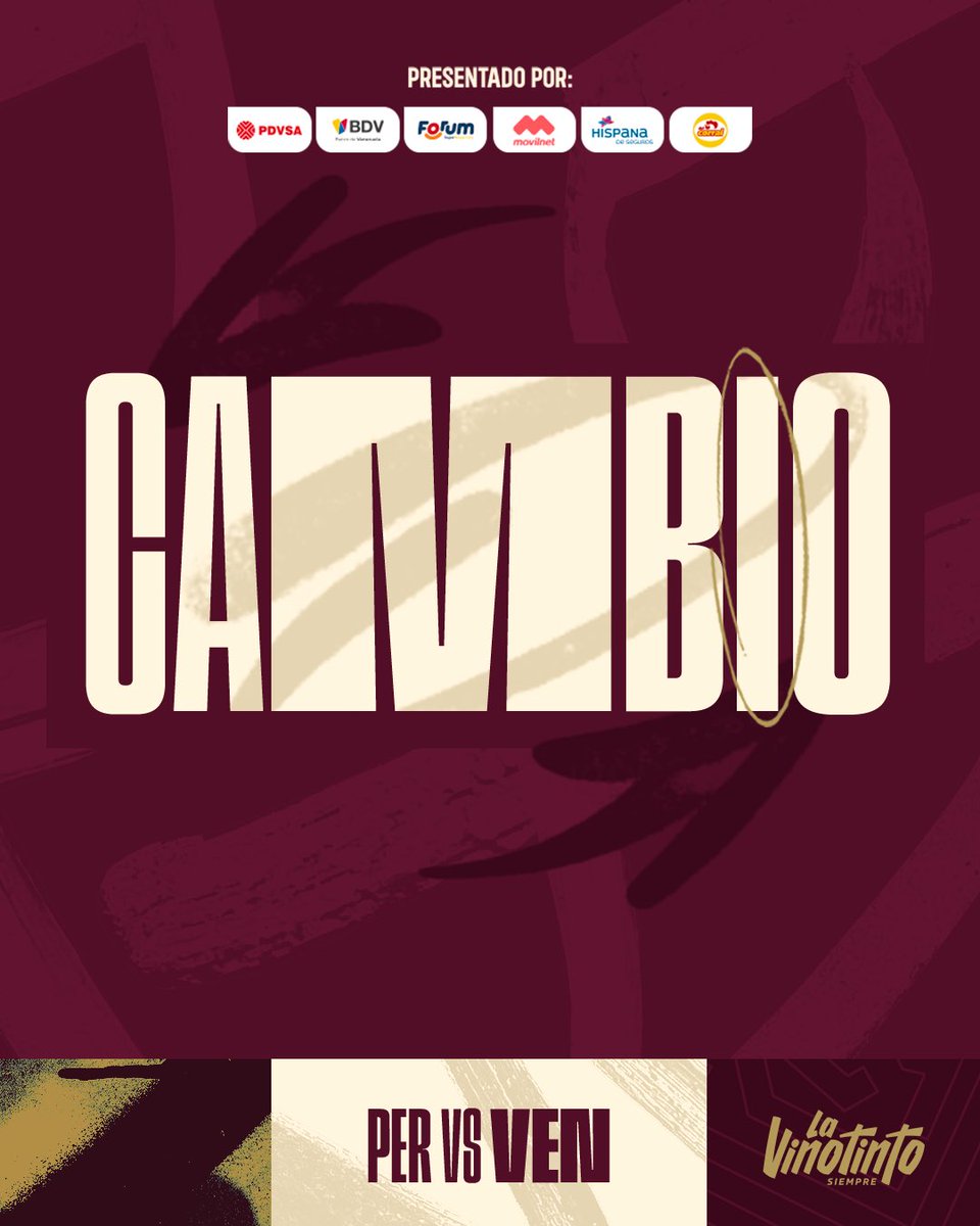 ⏱️ 63' - Doble cambio en Perú

⬆️ André Carrillo y Franco Zanelatto
⬇️ Piero Quispe y Joao Grimaldo

Perú 1-1 Venezuela 

#SiempreVinotinto 🇻🇪