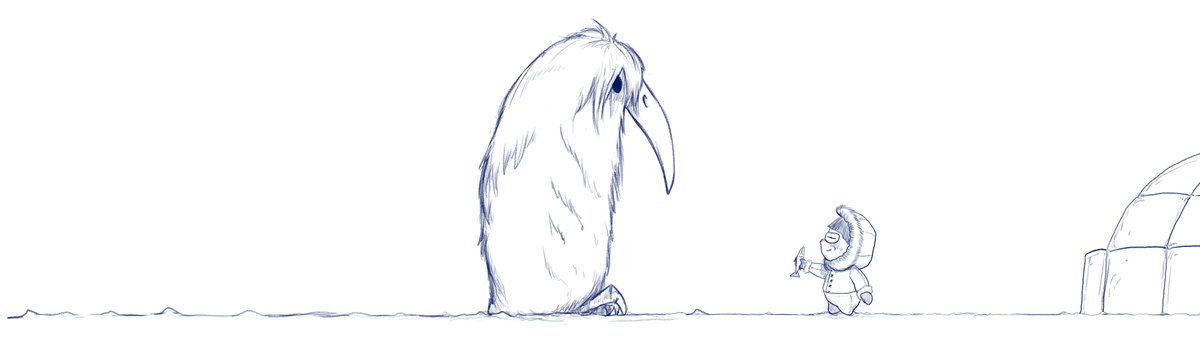 HenzoIlustrador's tweet photo. Improving body expressions to begin interaction between characters.
#characterdesign #ComicArt #esquimal #inuit #northpole #opiumbird #cute #girl #illustration #digitalart https://t.co/5ATFoiBKbi