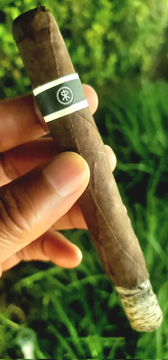 #lotl #botl #sotl #nowsmoking @RoMaCraft CroMagnon Anthropology 5'3/4 X 46. Connecticut Broadleaf 🍂 + Cameroon 🍃, excellent complex transition #smoke to 😋 bolder flavors #CIGARS & manageable strength.