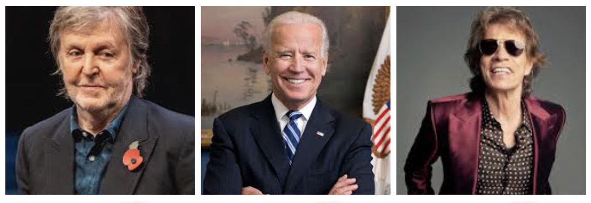 Fox News won’t tell you Paul McCartney, Joe, Biden, & Mick Jagger are all the same age. Would I prefer Younger president? Yes I don’t care what Joe Biden’s age is, our democracy is safe in his hands! Who is voting country over party? Who is voting democracy over Fascism?