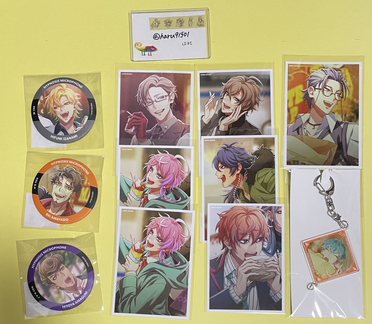 haru91501's tweet photo. @kazemaru2or10 こんにちは、はじめまして。FF様のRTよりお声掛け失礼いたします。

こちらD賞の幻太郎さん、独歩さん、盧笙さんを所持しております。同賞一郎2、二郎1を郵送での交換は可能でしょうか？

ご検討いただけますと幸いです、よろしくお願いいたします。 https://t.co/qIsEB3iZeT