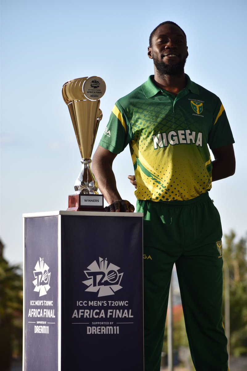 cricket_nigeria's tweet photo. Leadership in Focus: Captains unite at the ICC Men's T20 Africa World Cup Qualifier Final photoshoot, showcasing the essence of cricketing spirit and unity on the global stage.
๐๐
#yellowgreens
#nigeriacricketfederation
#nigeriacricket
#T20 #t20cricket #ICCQualifier https://t.co/7o0sHwEO3J
