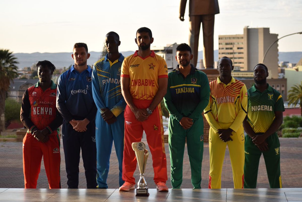 cricket_nigeria's tweet photo. Leadership in Focus: Captains unite at the ICC Men's T20 Africa World Cup Qualifier Final photoshoot, showcasing the essence of cricketing spirit and unity on the global stage.
๐๐
#yellowgreens
#nigeriacricketfederation
#nigeriacricket
#T20 #t20cricket #ICCQualifier https://t.co/7o0sHwEO3J