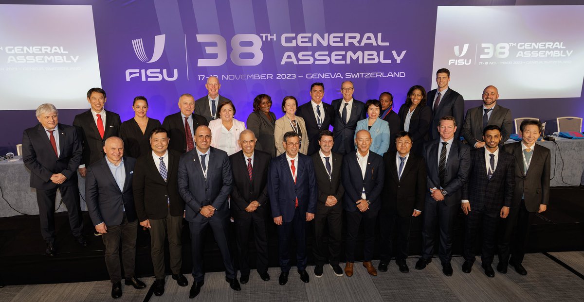 Leonz Eder has achieved unanimous election as the President of the International University Sports Federation (#FISU) during the highly successful 38th FISU General Assembly held in Geneva, Switzerland. 🌍 👥 For the upcoming four years, @LeonzEder will guide FISU's path…