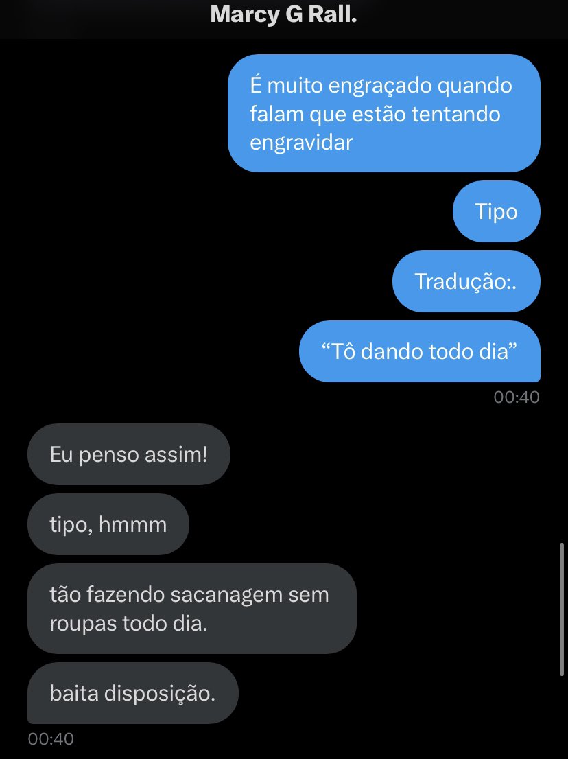 Papo de casados be like: