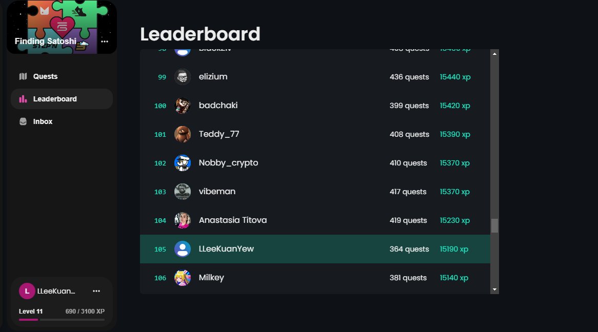 0xTDL01's tweet photo. I'm ranked 105th
#FSQB #FSL
Join Zealy to receive attractive rewards worth hundreds of dollars:
https://t.co/4GvgGVGaOU https://t.co/pVox0H94nB