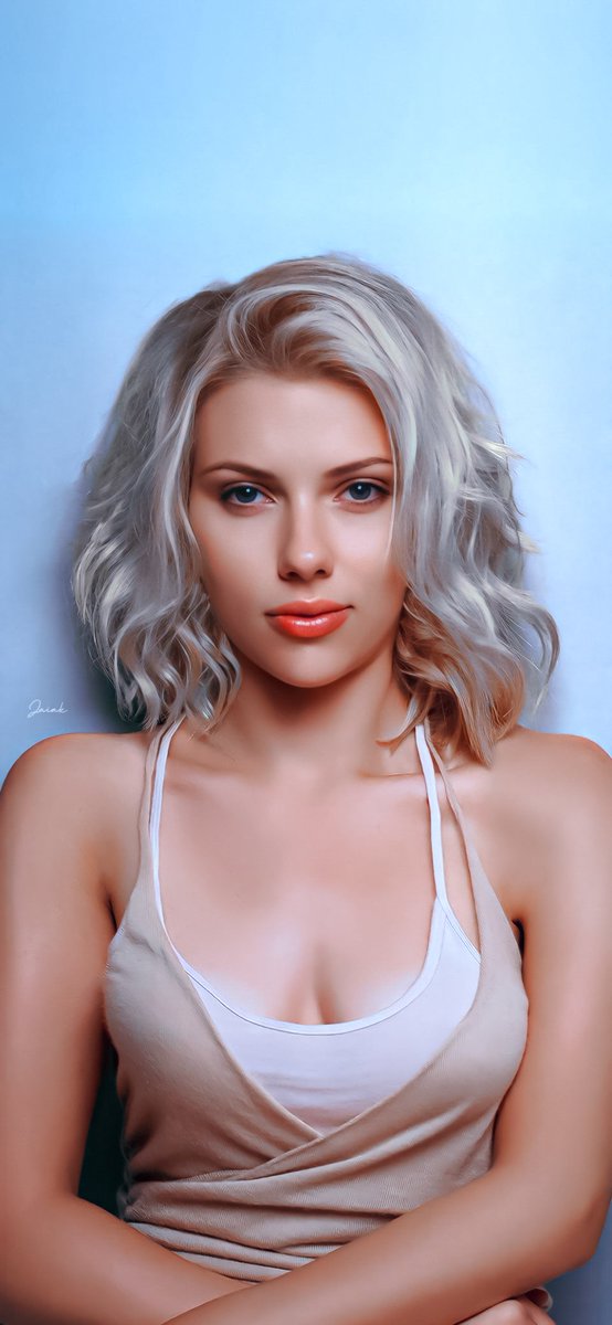Design_JaiAK___'s tweet photo. Happy Birthday Scarlett Johansson 🤍 https://t.co/M7LOuDByL9