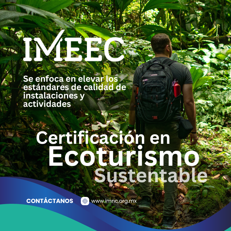 IMNC_MX's tweet photo. La Certificación en Ecoturismo tiene el objetivo que, cada vez más empresas incorporen medidas de desempeño sustentable.

Contacto: (55) 5546 4546 ext. 3106 o móvil 55 7688 3044, Fernando Solís.
#IMEEC #Ecoturismo #sustentabilidad #NMX #Certificación #México #PueblosMágicos https://t.co/thIlxFAZ5B