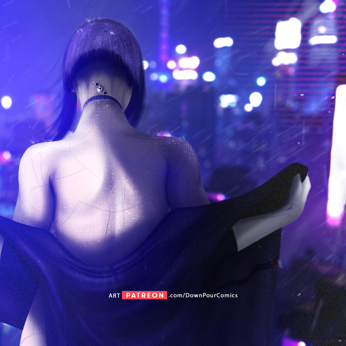 QRT with your blue art