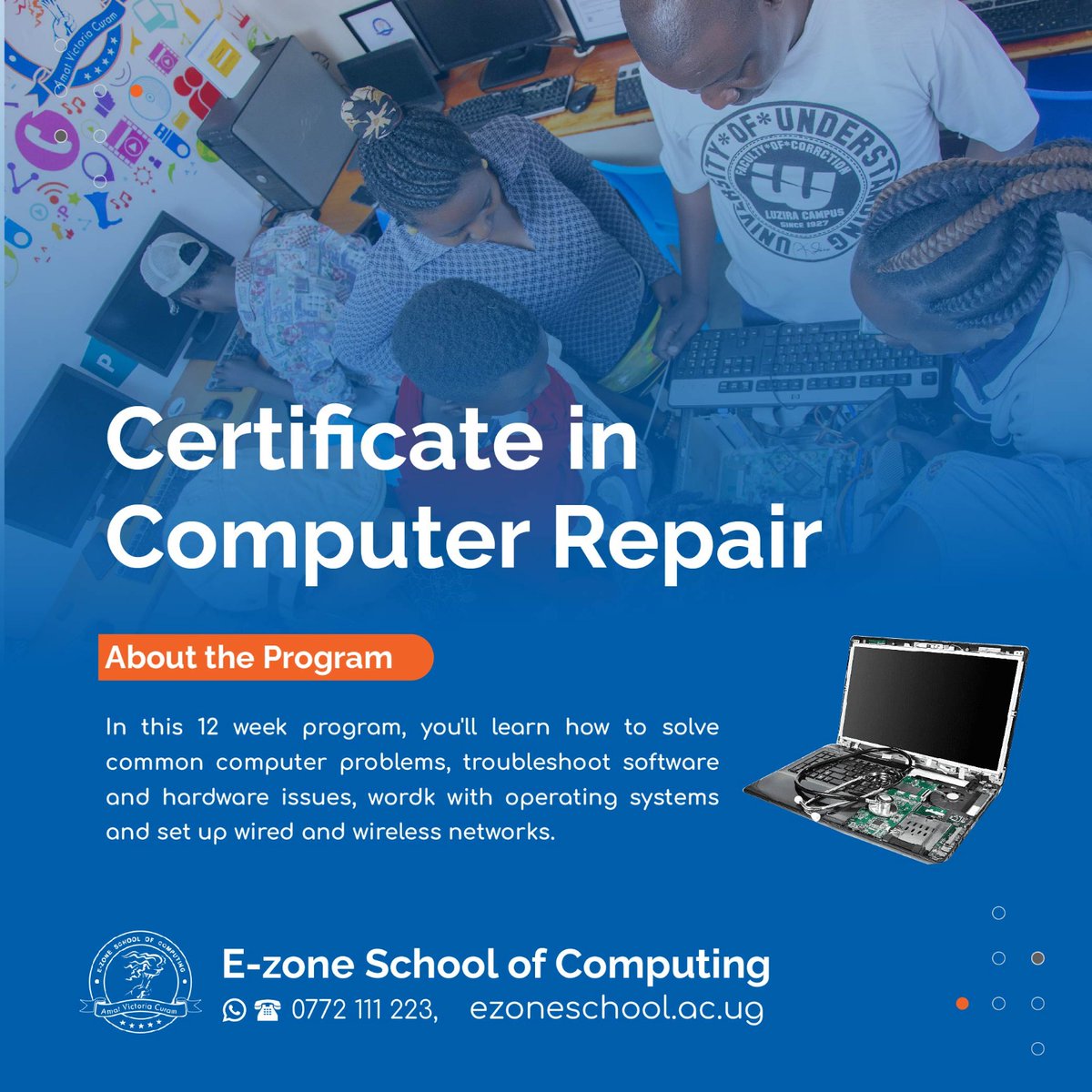 E-zone School of Computing tweet media