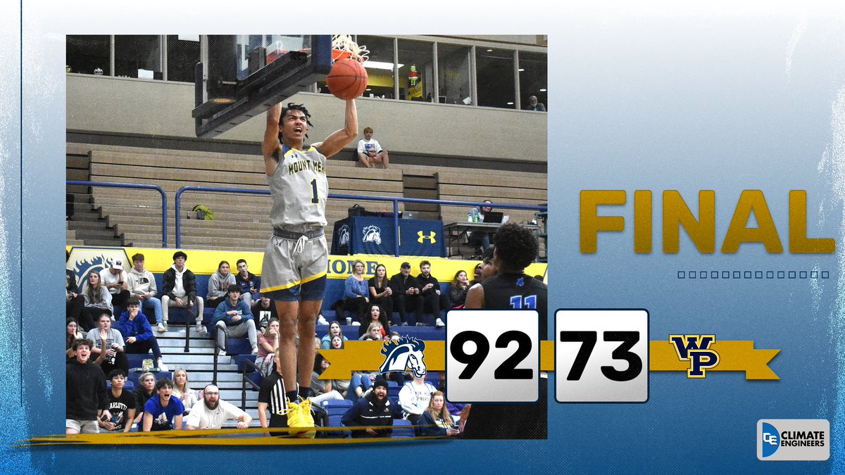 Mount Mercy Mustangs (@go_mustangs) on Twitter photo Final | <a href="/mmumbb/">Mount Mercy Men’s Basketball</a>🏀
MMU 92, William Penn 73
BOOM! 💥Now, that's how you earn your first win! The Mustangs control the momentum from the tip, shooting a blistering 53.2% 🔥Ryan Bartley scores a game-high 31 points. Aidan Yamilkoski adds 18, including five 3-pointers. #StangGang Final | <a href="/mmumbb/">Mount Mercy Men’s Basketball</a>🏀
MMU 92, William Penn 73
BOOM! 💥Now, that's how you earn your first win! The Mustangs control the momentum from the tip, shooting a blistering 53.2% 🔥Ryan Bartley scores a game-high 31 points. Aidan Yamilkoski adds 18, including five 3-pointers. #StangGang