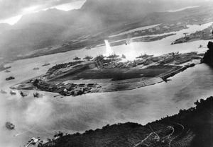 26 Nov 1941: Most of the #Japanese naval strike force gathers at #Tankan Bay, Japan and embarks on its mission to attack the U.S. #naval fleet at Pearl Harbor, #Hawaii on December 7. #PearlHarbor #infamy #WW2 #WWII #history #ad amzn.to/3fvnt8A