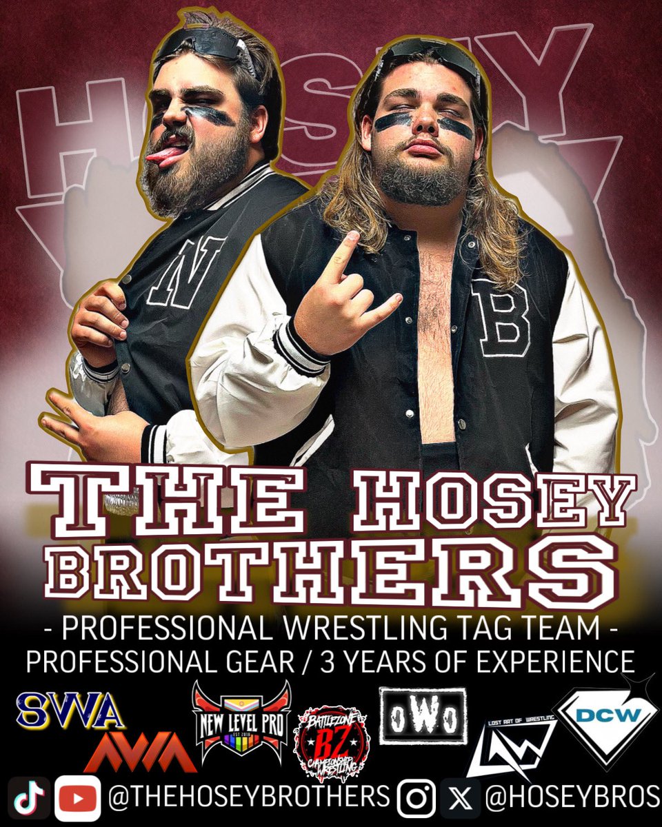 noahhoseypro's tweet photo. Looking to fill up the calendar next year!
the year is filling up fast! Let’s work together! 🤘🏼🪩

#hoseybrosby90 #aintnobrotherslikethehoseybrothers #bookthehoseybrothers #bignasty #thevarsity #runasone #bewarethestampede https://t.co/fCkRjQXhzK