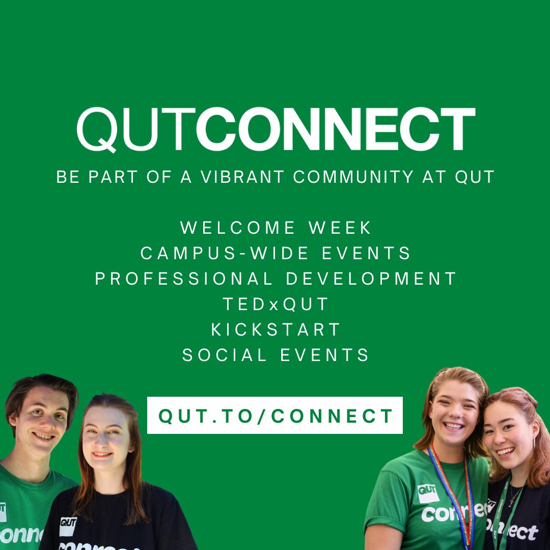 Are you looking for a new volunteering opportunity? Do you want to be part of large scale events and assist new students? Join QUT Connect! Apply here: brnw.ch/21wEEq2 #QUT #QUTConnect #Volunteering