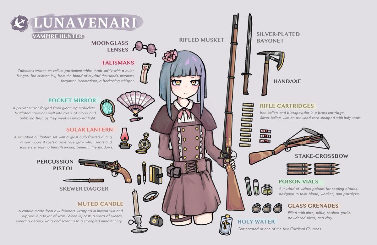 Vampire hunter sketch