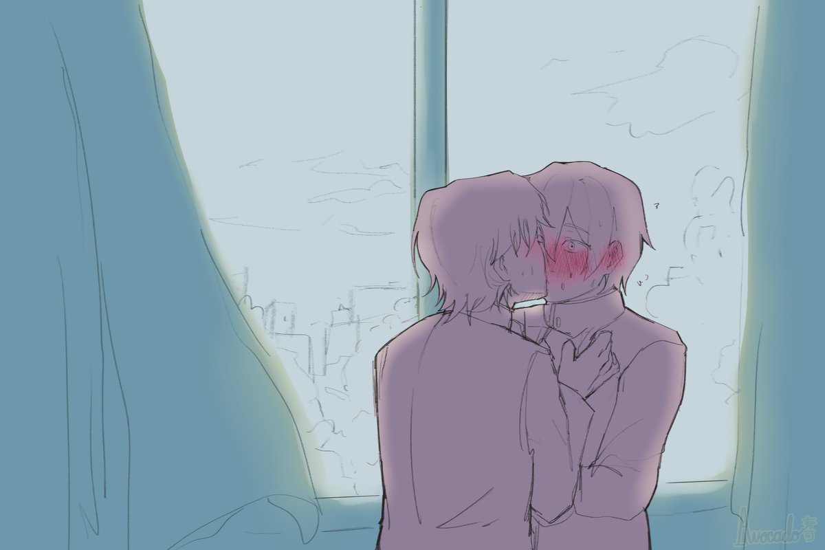 sushi_avocado's tweet photo. School Days! :) 
#gureshinweek2023 #gureshin https://t.co/hiWMmG4F5o