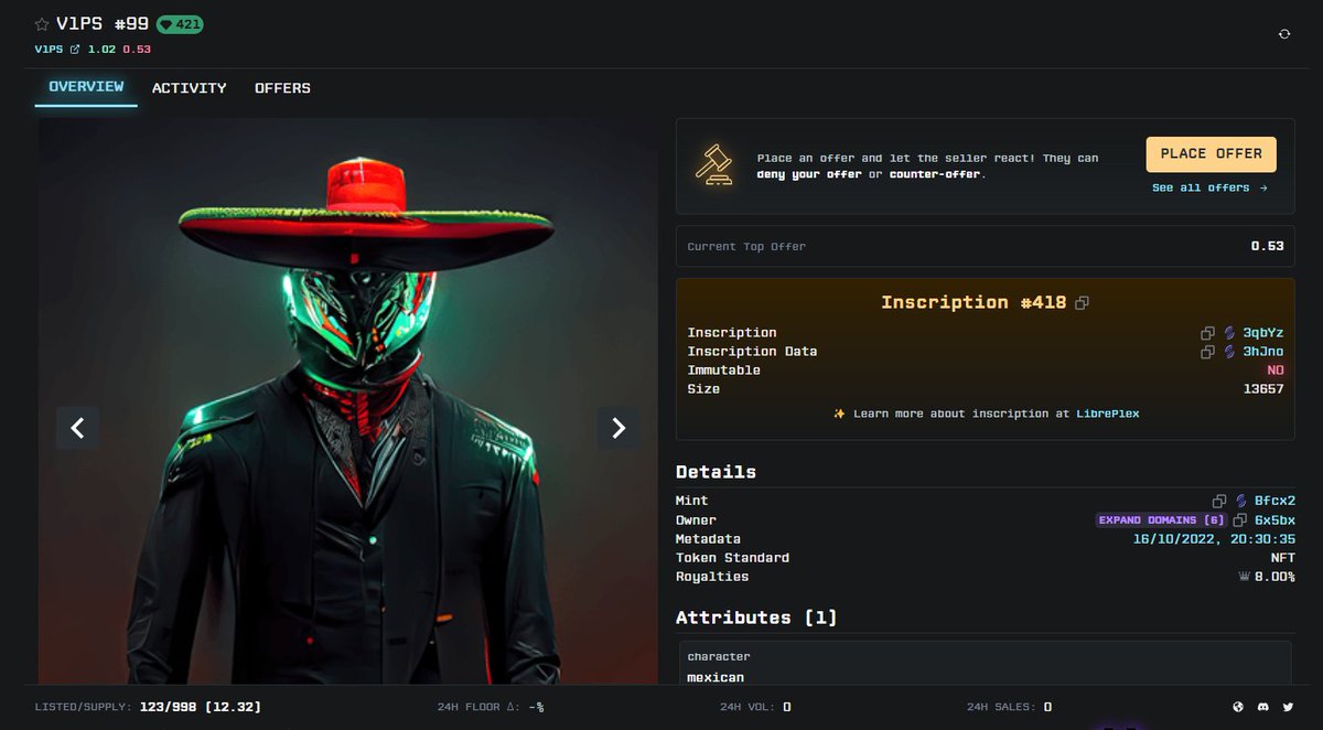 V1PS_NFTs's tweet image. V1PS on chain ♥ #Solscriptions #Sub100K 

Soon.