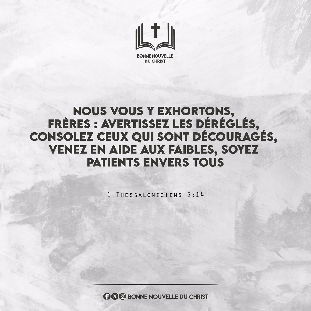Bonne_Nouv's tweet photo. Bonne journée en Jésus Christ
#BonneNouvelleDuChrist #Novembre #Patience #Avertir #Consoler #Exhorter #Jésus_Christ #Mercredi https://t.co/Askqbc163x