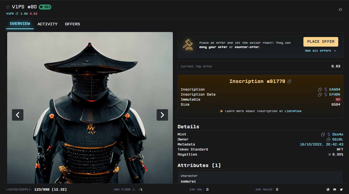 V1PS_NFTs's tweet image. V1PS on chain ♥ #Solscriptions #Sub100K 

Soon.