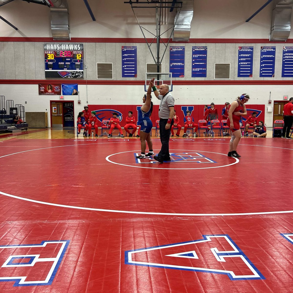 Huge SHOUT OUT to our very own Rosa! She won both of her matches tonight at the Hays CISD Wrestling Tri Meet! We are so proud of her and how much she has helped to grow the wrestling program at LHS! Keep it up Rosa!