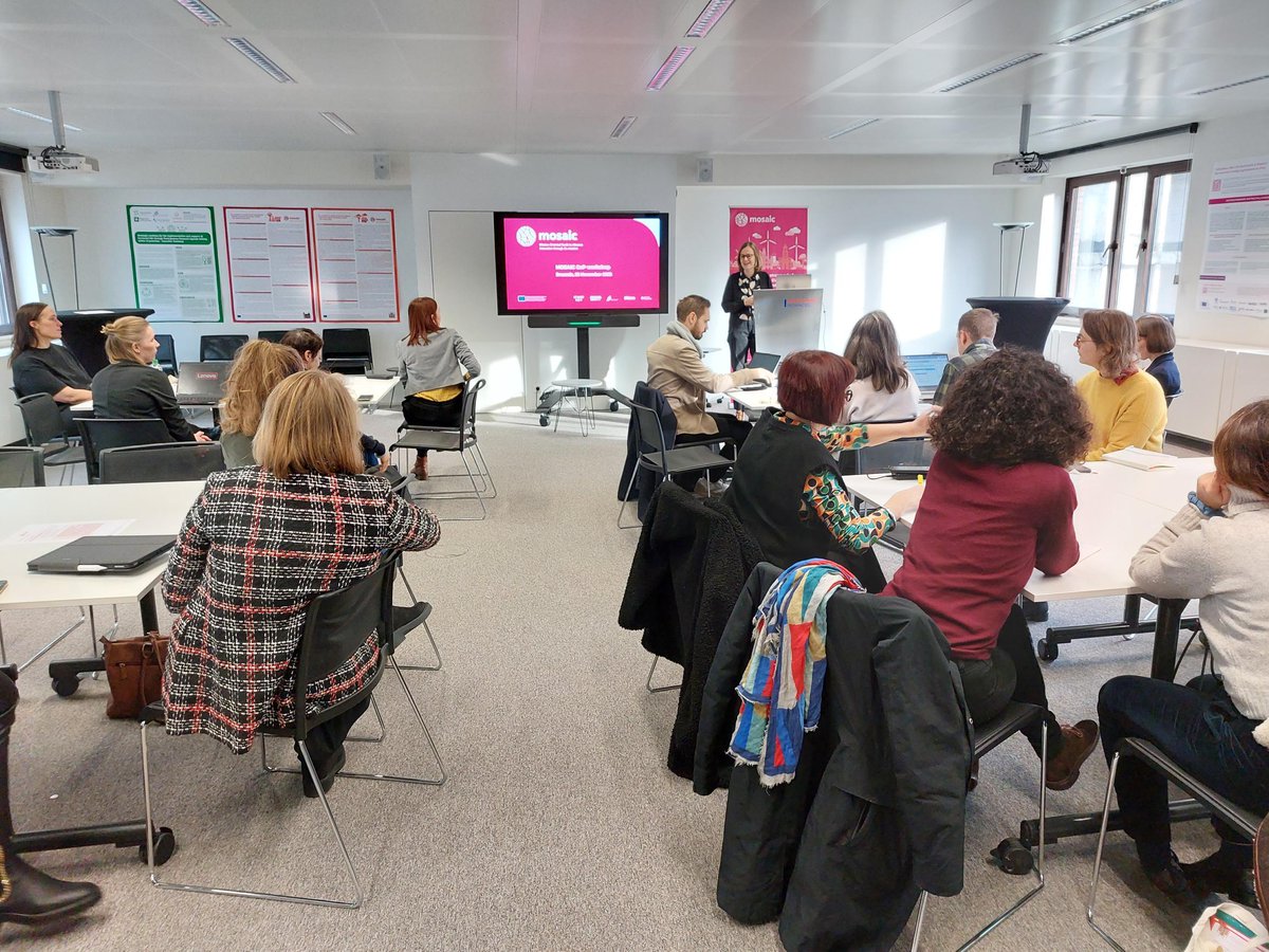 🔁Mutual learning is at the heart of #MOSAIC_EU! During day 2, our motivated community of 🇪🇺cities is exchanging their lessons learned and best practices on their #citizenengagement processes.