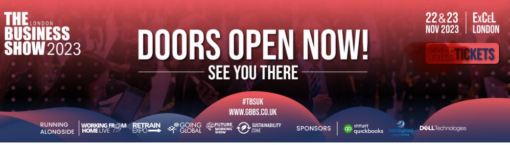 gsconsultancyuk's tweet photo. Meet me Today at Business Show 2023 for expert suppliers, keynote talks, seminars, panel discussions, masterclasses, and endless networking opportunities💯 https://t.co/NQV2a6k0JM