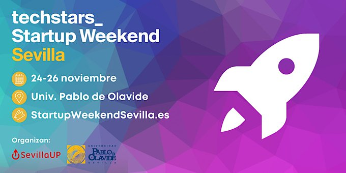 aemprende's tweet photo. 🎟️Consigue tu entrada para este fin de semana en el #SWSevilla @SWsevilla
💫 3 días de #emprendimiento 🔝 donde construirás un proyecto apoyado por mentores hasta presentarlo a un jurado
🗓️24-26 noviembre 📍 @pablodeolavide
🚀https://t.co/UTWHjASp9z
@sevillaup @empleaemprende https://t.co/afcn25z7xc