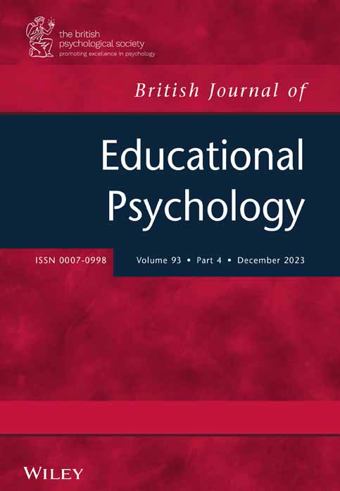 Changes in control and value appraisals predict changes in learning enjoyment: A four‐wave analysis among lower secondary school students dlvr.it/Sz8vwc