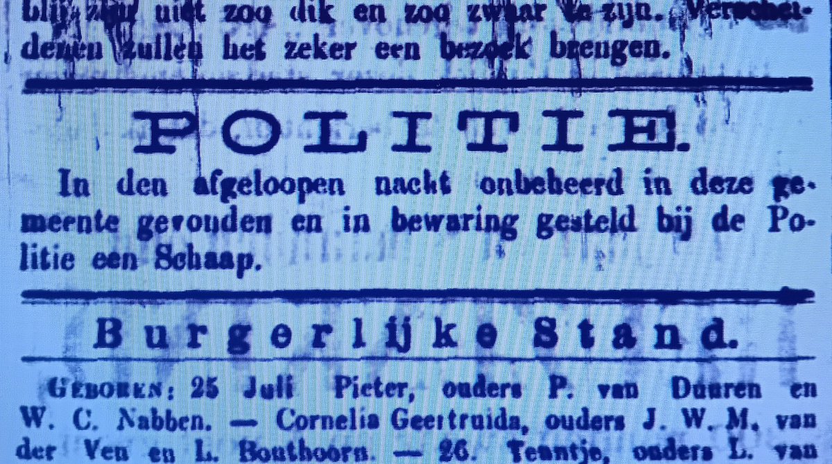Goudsch politiebericht van 31 juli 1872...