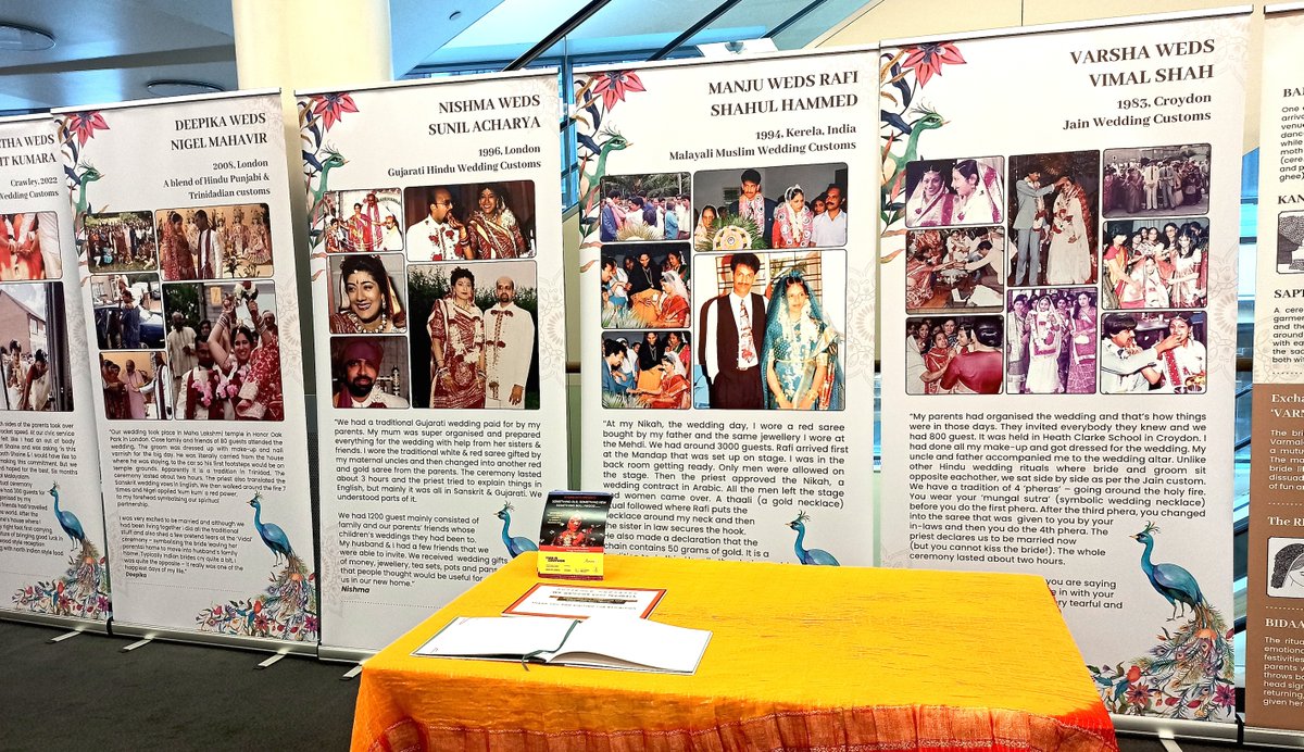 Something Old, Something New, Something Bollywood…..
Exhibition – 31 Oct-5 Dec

Learn all about the fascinating Indian wedding rituals and stories of five couples of different generations @ Croydon Central Library

#ThisIsCroydon,#CroydonCulture,#LDN_Culture,#HeritageFundUK